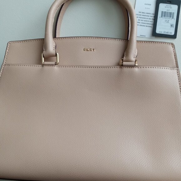 DKNY leather satchel handbag - Picture 1 of 6